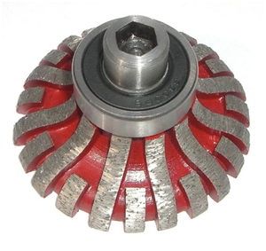 Full Bullnose F Shape 20mm Diamond Router Bits for Granite