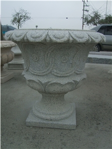 Beign Granite Flower Pots from China,Landscaping Flower Pots