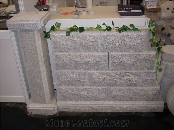 Mushroom Stone, Granite Wall Cladding, Decorative Wall Panel Stone, Chinese Mushroomed Stones