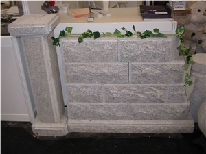 Mushroom Stone, Granite Wall Cladding, Decorative Wall Panel Stone, Chinese Mushroomed Stones