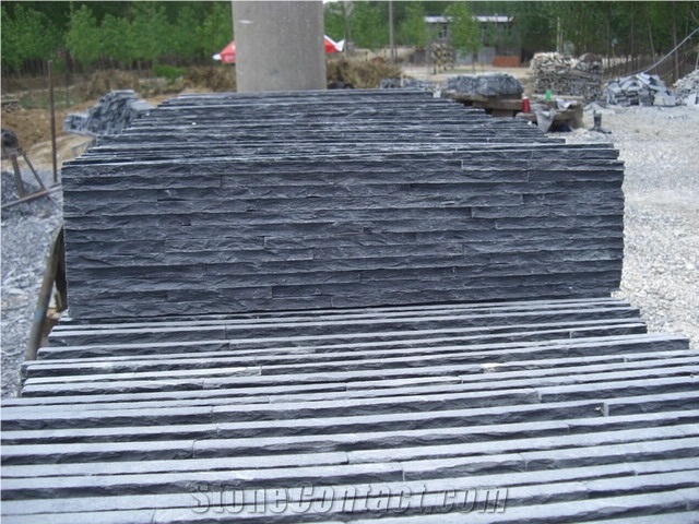 Black Slate Cultured Stone