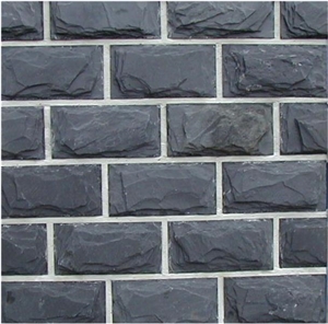 Black Slate Mushroom Stone