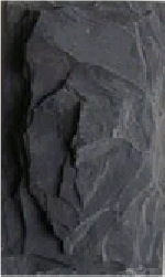 Black Slate Mushroom Stone