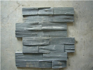 China Black Slate Cultured Stone