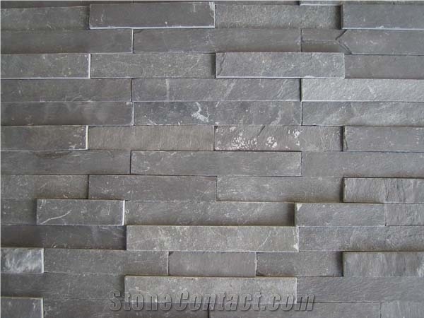 China Black Slate Cultured Stone