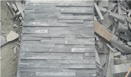 China Black Slate Cultured Stone