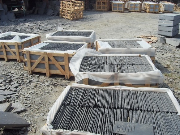 China Black Slate Roofing Tile