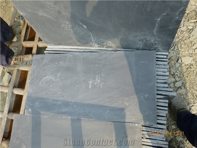 China Black Slate Slabs & Tiles