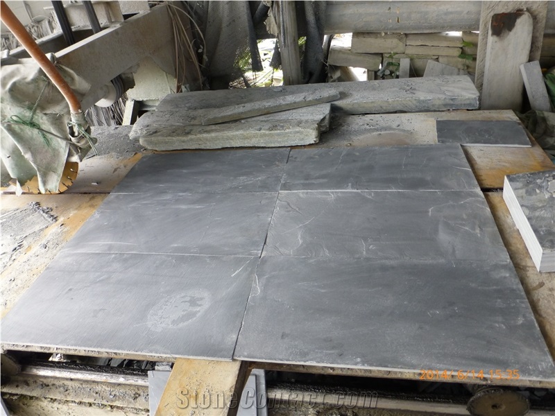 China Black Slate Slabs & Tiles