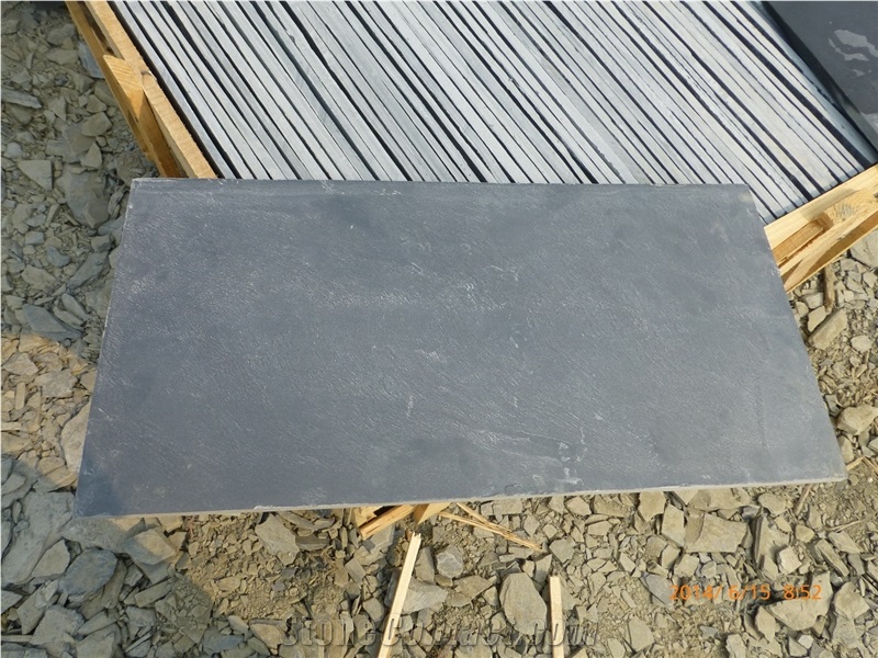 China Black Slate Slabs & Tiles