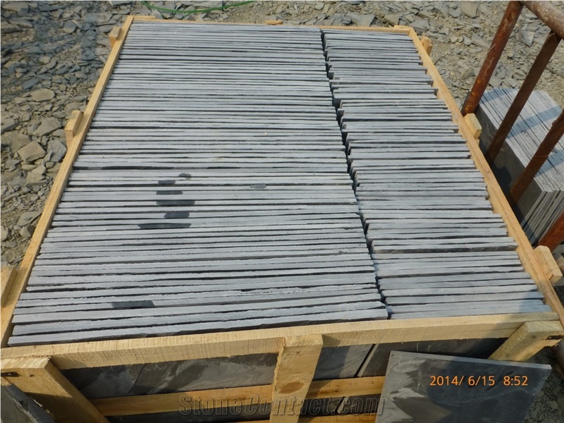 China Black Slate Slabs & Tiles