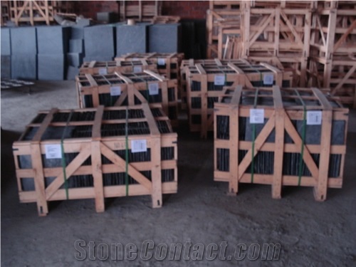 China Black Slate Slabs & Tiles