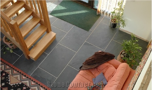 China Black Slate Slabs & Tiles