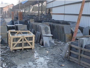 China Black Slate Slabs & Tiles