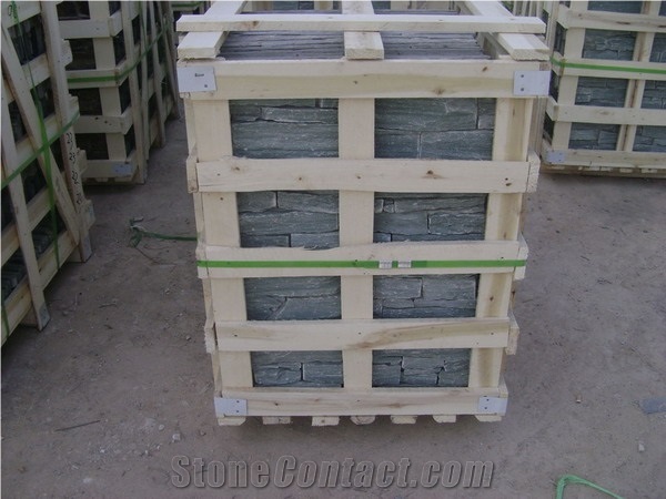 China Grey Slate Cultured Stone