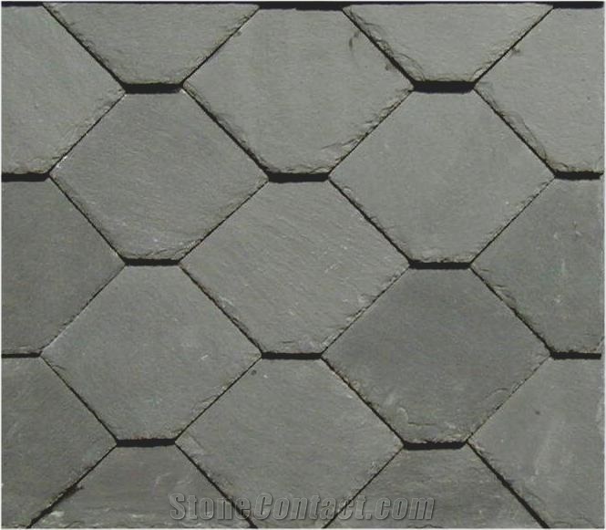 China Grey Slate Slabs & Tiles