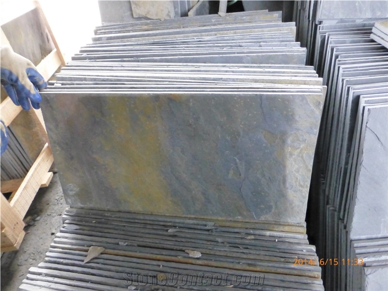 China Rusty Slate Slabs & Tiles