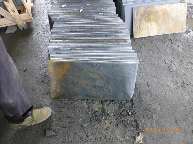 China Rusty Slate Slabs & Tiles