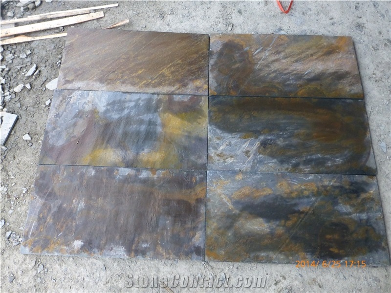 China Rusty Slate Tile,Slate Slabs & Tiles