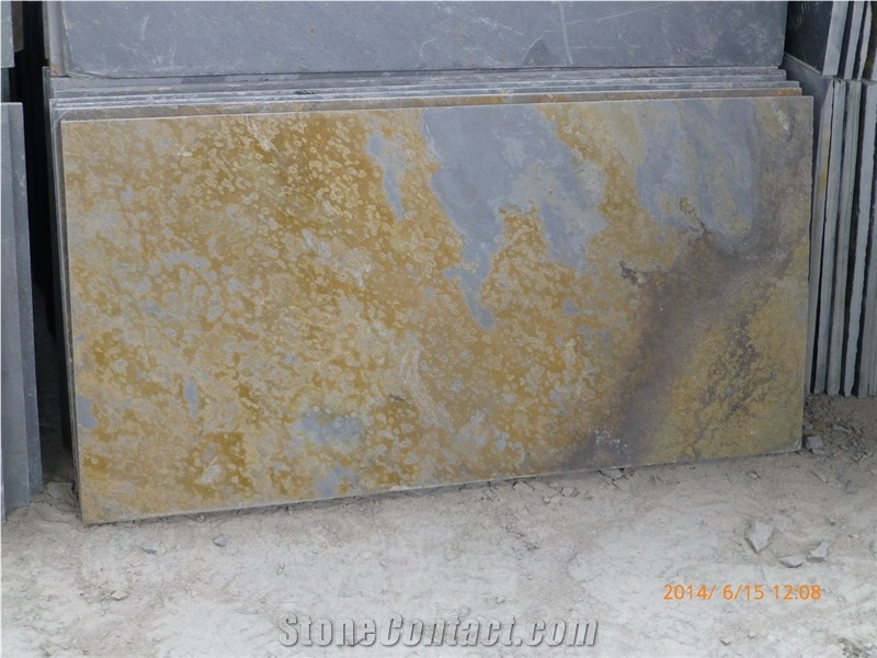 Rusty Slate Slabs & Tiles