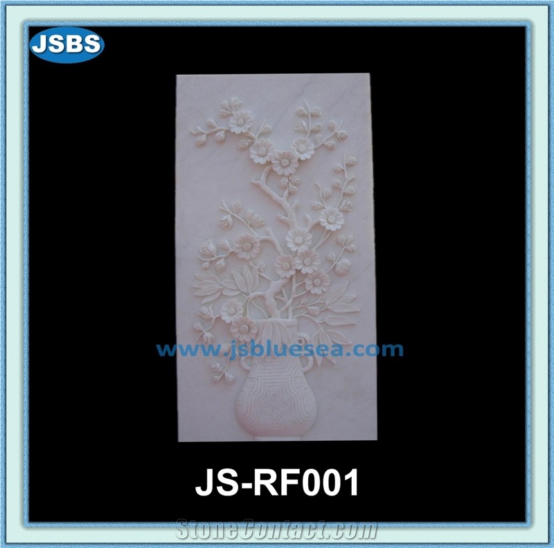 Natural Marble Wall Relief