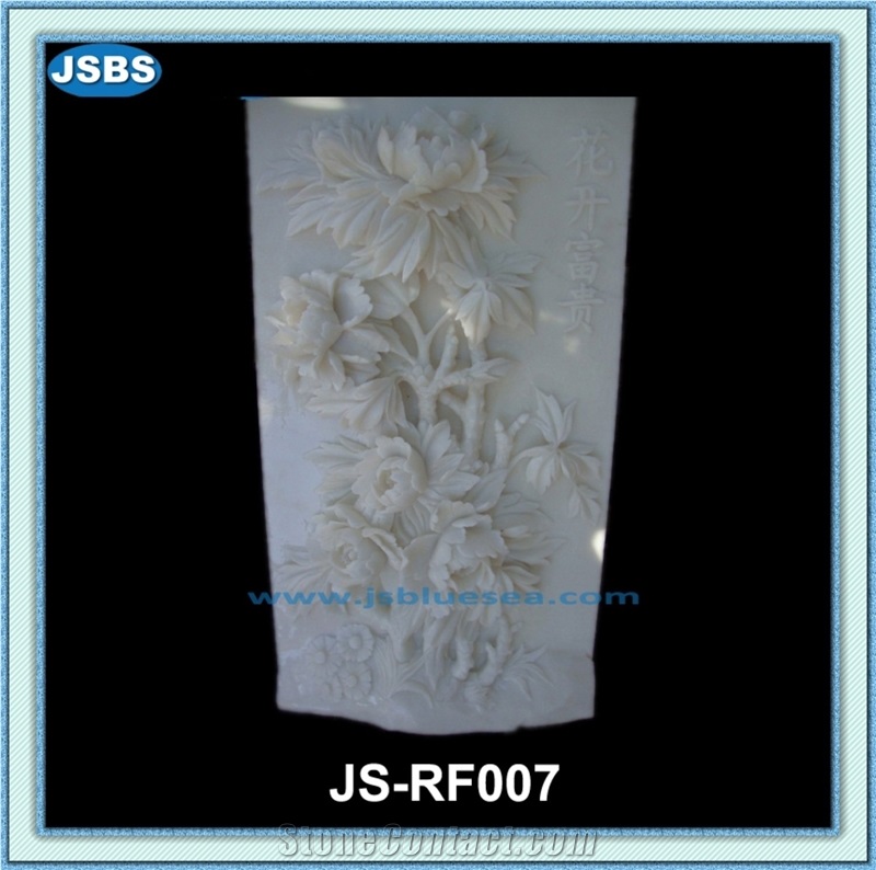 Natural Marble Wall Relief