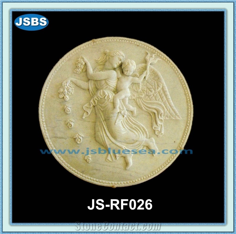 Natural Marble Wall Relief