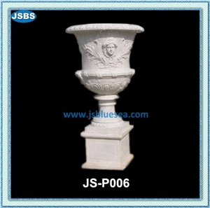 Natural Stone Flower Pot