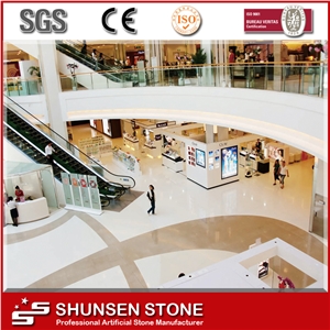 The Best Quality Crystal Yellow Artificial Quartz Stone Qz802