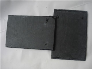China Black Slate Roof Tiles