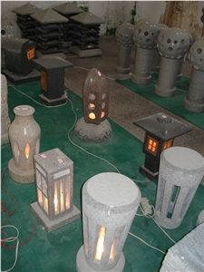 Grey Granite Lanterns Grey Granite Lanterns