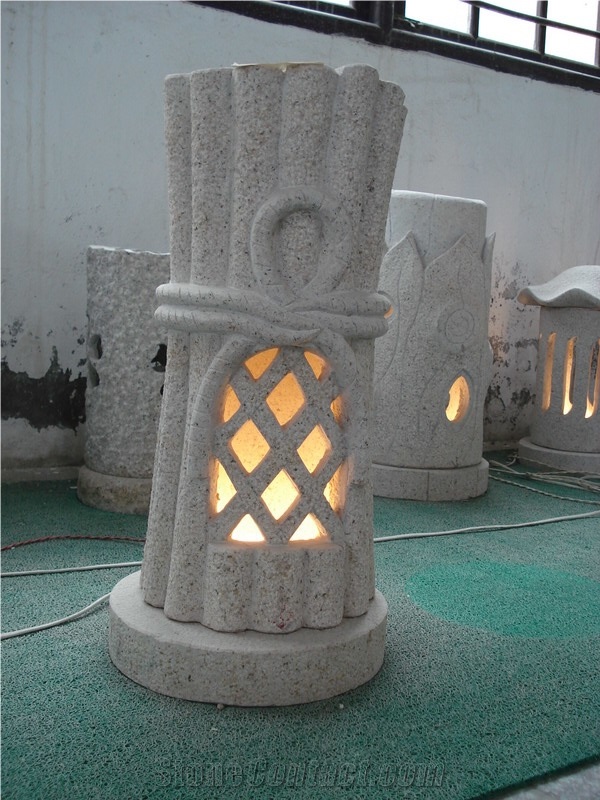Grey Granite Lanterns