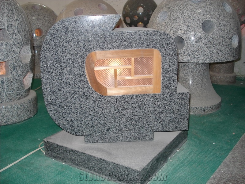 Grey Granite Lanterns