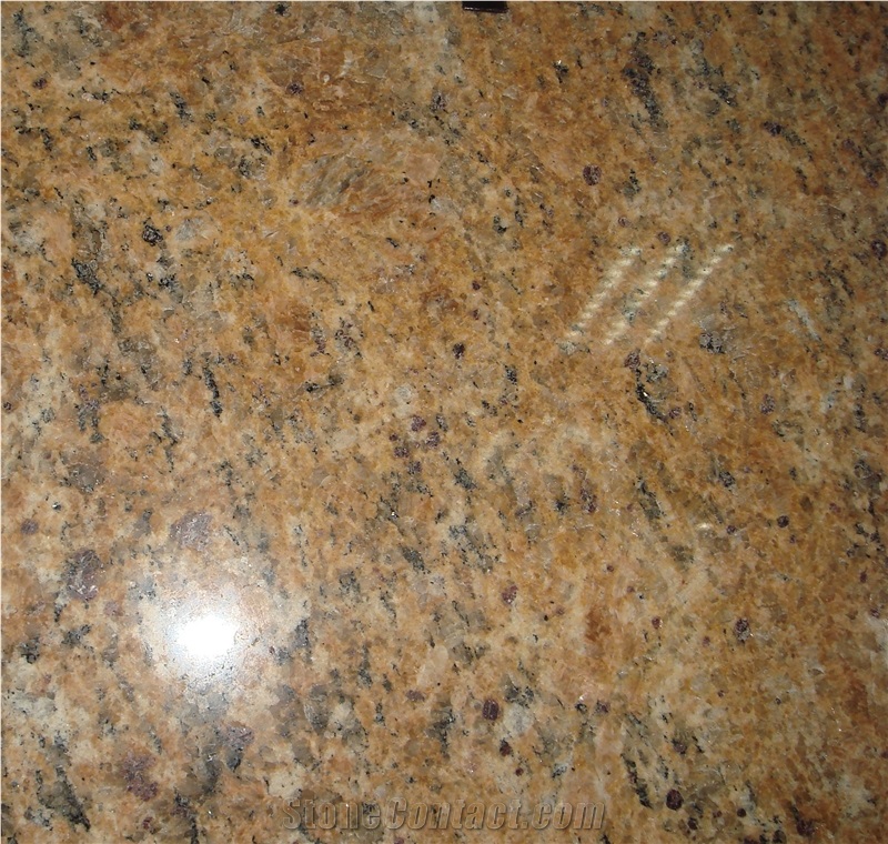 Oriental Yellow Verniz Granite Slabs & Tiles
