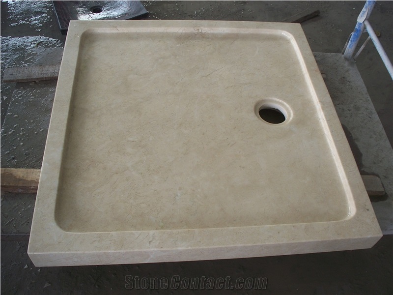 Beige Marble Shower Tray,Stone Shower Tray,Shower Base