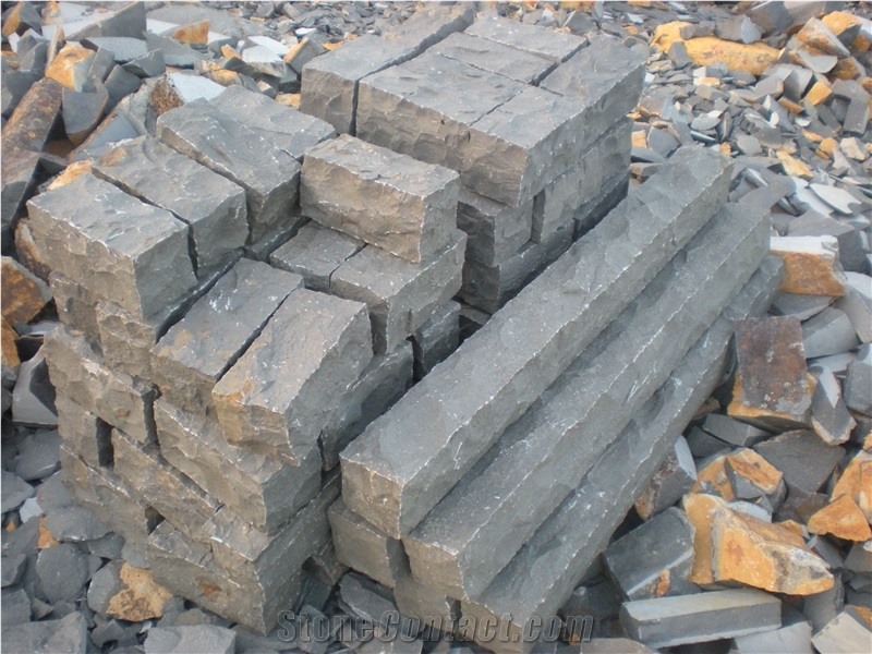 Black Basalt Cubes,Paving Stone