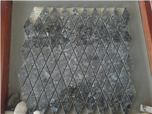 Black Galaxy Granite Mosaic Tiles,Diamond Shape Mosaic Tiles