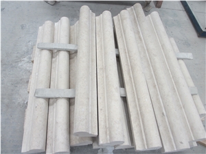 Brown Marble Border Line, Beige Limestone Border for Window & Door