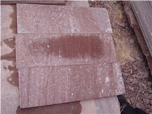 Cheap Granite Paving Stone, Dayang Red Driveway, Red Porphyry Garden
