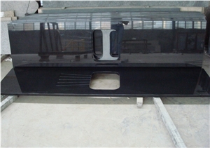 China Black Granite Countertops,Hebei Black Granite Countertops