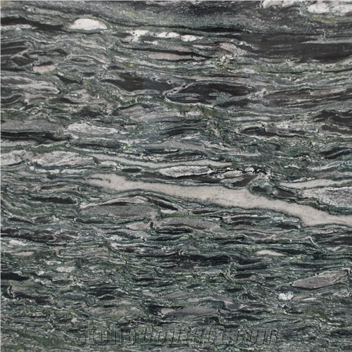 China High Quality Green Granite , Fantasy Ocean Green Granite Slab & Tile