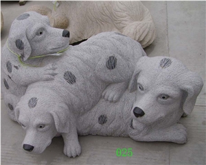 G603 Granite Dog Sculpture & Statues , Supply Different Kinds Of Natural Stone Animal Sculpture & Statues