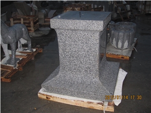 G603 Person Sculpture, Cheap Grey Granite Sculptures