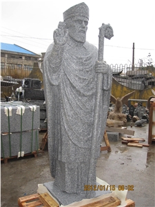 G603 Person Sculpture, Cheap Grey Granite Sculptures