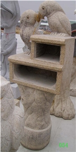 G682 Granite Mailbox , Supply Different Kinds Of Natural Stone Animal Garden Mailbox