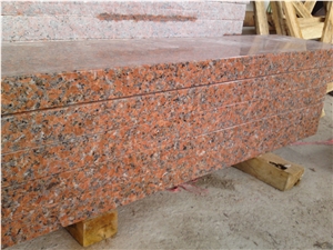 Granite Steps, Spray White Staircase, Grey Granite Steps
