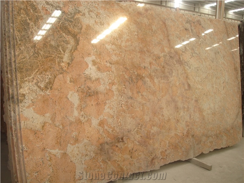 Juparana Bordeaux Granite Slabs&Tiles, Brazil Golden Yellow Granite Slabs&Tiles