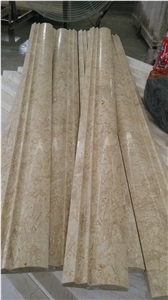 Marble Moulding and Borders for Projects, Biege Black Beige Marble Mouldings