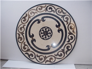 Marble Waterjet Medallion , Popular Waterjet Pattern Design
