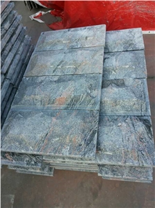 Multicolor Red Mushroom Stone, Chinese Multicolor Red Slab & Tile